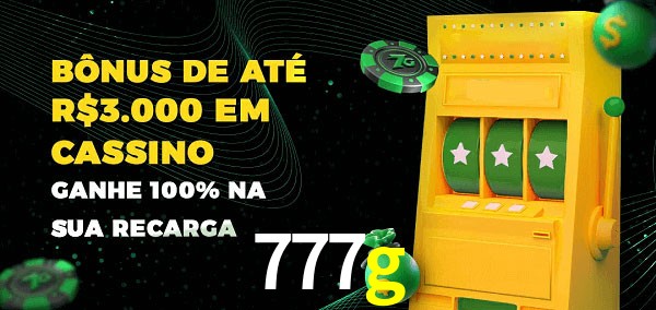 777g melhor bônus de depósito